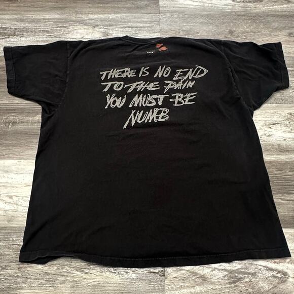XXXTentacion There Is No End To The Pain You Must Be Numb Mens 2XL Quote Tee - Picture 2 of 8